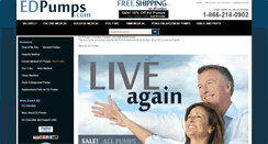 Desktop Screenshot of edpumps.com